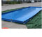 zklaseot Stahlrahmenbecken, Rund Leinwand Fischteich Pool Mit Metallhalterung Regenfass Kinderbecken Fischbecken Zur Zucht Von Koi Landwirtschaft, Farbe : Blau, Größe : 1.5X0.6M/1060