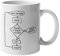Getting Shirty Bike Riding Flow Chart Funny Novelty Motorbike Cycling Ceramic Coffee/Tea Mug
