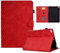 Custodia per iPad Mini 5 2019/ ipad mini 4 2015 - iPad Mini 3/2/1 7,9 pollici Smart Cover Pelle PU Flip Tasca Case con Auto Svegliati/Sonno e Supporto Funzione, Cover Protettiva Rosso