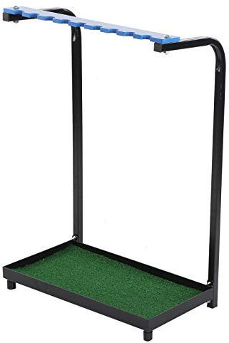 9 Holes Golf Club Shelf, Steel Storage Rack Holder, Putter Display Shelf, Stand Golf Tool Supplies, Golf Bag Garage Storage Organizer, Stable Durable Golf Holder for Garage, Golf Accessery for Indoor