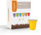 1000 Bicchierini Plastica per caffè 80cc vari colori Bar macchina caffè (Giallo)