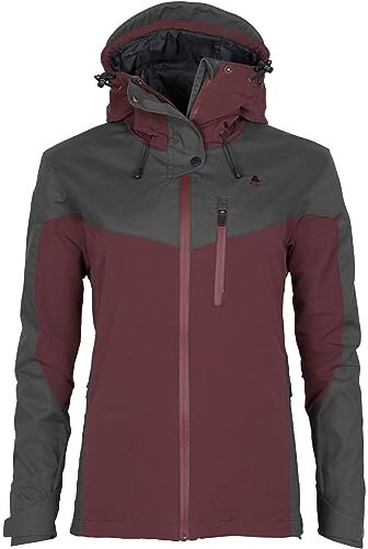 Pinewood Damen Jacke Finnveden Hybrid Extreme Earth Plum/Anthra XL