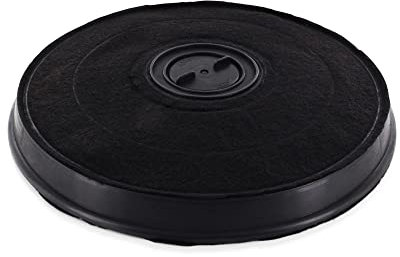 DEKAROX Aktivkohlefilter 233mmØ für Whirlpool Bauknecht 484000008636 E233 Wpro FAC519 AEG Electrolux 9029800472 E3CFF57 Bosch Siemens 11005728 DHZ2701 Indesit C00383475 für Dunstabzugshaube