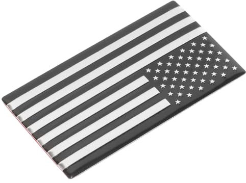 LIFKOME Black American Flag Sticker Car Decal Car Body Sticker Flag USA Decal for Car Hard Hat Car Vinyl Window Bumper Decal Sticker