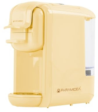 PYRAMIDEA Macchina per Caffè 3 in 1 Compatibile Nespresso Dolcegusto e Cialde Bevande Fredde da 0,6L Crema ICP310C