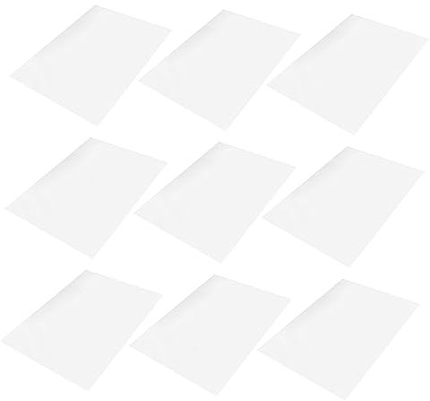 VILLFUL 20stücke Pet Transparente Druckfolie Inkjet Fotopapier Hochtemperaturbeständig Abriebfest Für Doppelseitigen Foto Digitaldruck Geeignet Für Werbung Und Handwerk