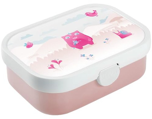 Landpark Brotdose Hedi (Limited) Kinder– Bento Box Kinder - Brotdose Kinder mit Fächern inkl. Gabel - Lunchbox mit Clip-Verschluss - BPA-frei & Spülmaschinenfest - 750 ml - Jausenbox schule