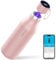 VSITOO Selbstreinigende Wasserflasche, 935.5 g Isolierte Edelstahl BPA-Frei Smart Water Bottle, Touchscreen APP Steuerung & Auto-Reinigung, Thermoflasche für Reisen, Rosa