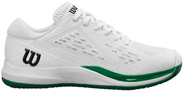 Wilson Unisex Kids Rush Pro Ace Jr Tennis Shoe, White White Bosphorus, 3.5 UK