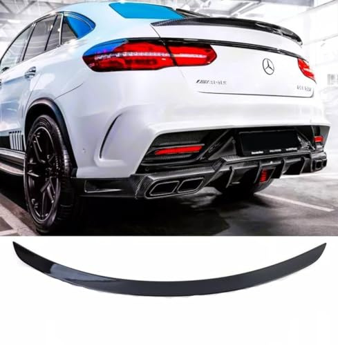 For Auto Perfectionists UK Rear Boot Spoiler Compatible With Mercedes GLE Class Coupe GLE63 C292 2015-2019 AMG Style ABS Carbon Fibre