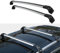 FQYZJDCZ Dachgepäckträger Querträger für Yaris 2013-2020, Auto Dachgepäckträger Querträger Dachreling Schienen Träger Halter Zubehör,C-Silver Black