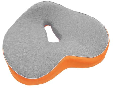 JTLB Ergonomisches Beheiztes Stuhlkissen, USB-Memory-Schaum-Sitzpolster, 3-Stufen-Heizung, Warme Hüfte, Oberschenkel, Ideal für Fast Alle Arten von Stühlen, Holzbänke auf Kissen