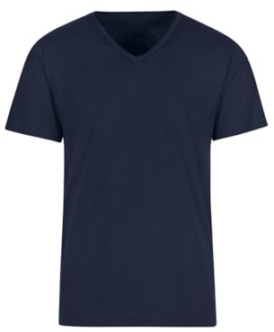 TRIGEMA T Shirt aus Biobaumwolle mit V-Ausschnitt