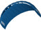 HQ4-Kites 118105 - Alpha 3.5 Blue, Vierleiner Lenkmatte Handlekite, Fläche: 3.5qm, Spannweite: 355cm, inkl. 200/120kp Dyneemaschnüre 4x20m auf Quad-Handles, 3-24 Knoten