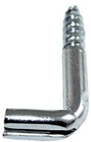 SN-TEC Schraubhaken/Wandhaken verzinkt gerade 30mm mit Schlitz (10 Stück)