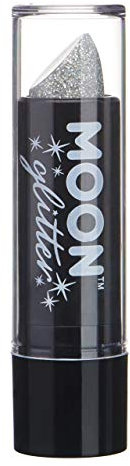 Holographischer Glitzer Lippenstifr von Moon Glitter - 5gr - Silber