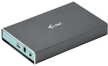 i-tec USB-C 3.1/3.0 MySafe Festplattengehaeuse für 2x SATA M.2 Festplatten RAID 0/1/JBOD, USB-C 3.1 Gen.2, USB 3.0, kompatible mit Thunderbolt 3