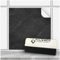 FoLIESEN Fliesenaufkleber 20x20 cm für Bad, Küche, Badezimmer - Fliesen-Folie selbstklebend - 100 Klebefliesen + Rakel, .:Black Slate - 20x20 cm