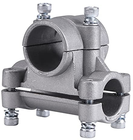 OUKENS 26/28 mm Soporte de Mango de desbrozadora, Abrazadera de Soporte de Mango Universalpara Tubo de desbrozadora de Recorte, Soporte de la Mango de la máquina de riego con Pernos(26mm)