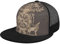 Hftlj20 Snapback Cap Baseball Kappe Unisex Erwachsener Kappe Baseball Cap Basecap Wikinger Vegvisir Kompass Baum Wolf Print Mesh Sports Hut Verstellbare Trucker Kappe Black Einheitsgröße