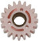 Spares2go Toothed Small Pink Gear compatible with Qualcast Classic Petrol 35S 43S Lawnmower