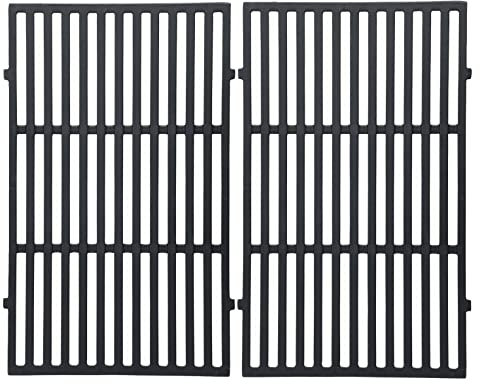 Leship 44,5 cm Grillroste Ersatz für Weber 7638, Weber Spirit I & II 300 Series Spirit E/S310 E/S315 320 330 SP320 700 Genesis 1000-3500 Gold Silber Platinum B/C Gasgrill (je 44,5 x 20,8 cm) )