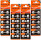 HAOFILM LR41 AG3 392 384 192 Advanced Alkaline-Batterie (40 Stück), 1,5 V runde Knopfzellenbatterie
