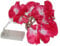 hellum LED Lichterkette innen 2x, 10 LED warmweiß mit 1,35m Länge, Lichterkette mit Batterie mit rosa Orchideen, Blumen, Valentinstag Dekoration 2 Stück 151510