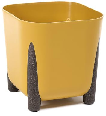 Blumentopf Frida 260x260mm, Farbe:senf