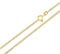 Generisch Echtgold 8 kt 333 Gold Goldkette Panzerkette Halskette Kette Collier Schmuck verschiedene Breiten und Längen (60.00, Breite 2,4 mm)