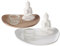 1x Tablett Namaste inkl. Windlicht und Buddha Figur