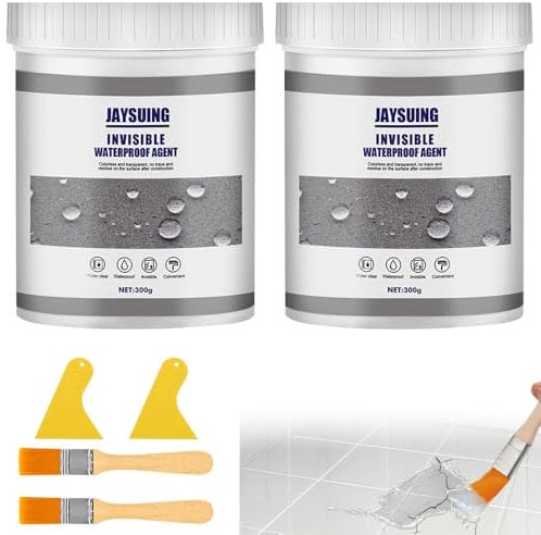 LYPPUL 600g Transparent Waterproof Coating Agent, Invisible Waterproof Agent, Insulation Anti-Leakage Sealant, Super Strong Clear Insulation Leak Sealer for roof patio bathroom floor