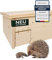 Wildnest Igelhaus mit Rattenklappe XXL - Igelhaus Outdoor für Igel, Deutsche Herstellung durch Lebenshilfe (44 x 43 x 32 cm)
