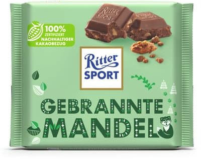 Ritter Sport Gebrannte Mandel (0.1 kg)