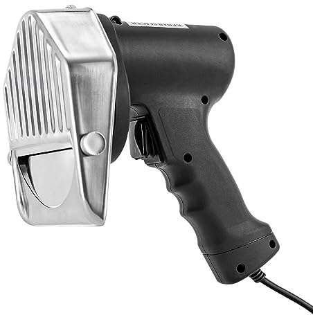 Alnemy Kebab Slicer Elektrisches Schawarma-Messer, 120 W, Kommerzieller Gyro-Schneider aus Edelstahl, Döner-Kebab-Fleischschneider, 12 cm Klingendurchmesser