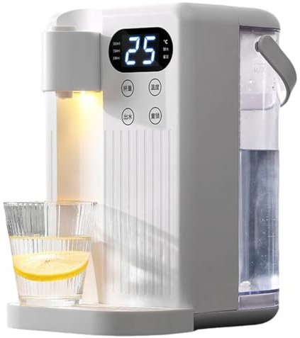 3L Hot Water Dispenser, Instant Efficient Boiling Kettle, 3S hot water Quantitative water intake, Fast Boil Hot Kitchen Dispensers Small Household Appliances for bedroom kitchen study office. black