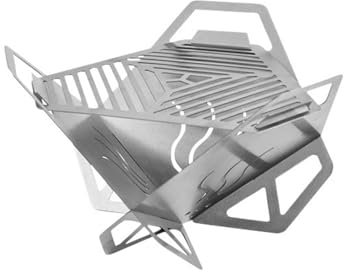 YHAILI Kleine Holzkohlegrills BBQ Grills Tisch Feuerstelle Für Außengrills Rostfreie Campinggrills Zusammenklappbare Grills