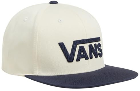 Vans Cappellino da baseball per adulti Drop V ll Snapback con visiera piatta, colore: blu, BLU PALLAD, Taglia unica