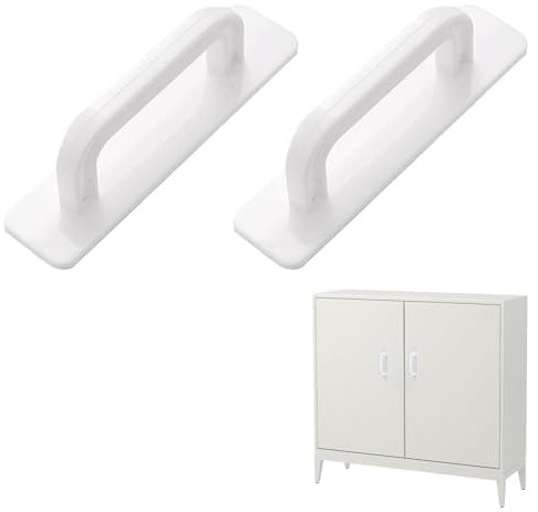 ZXNJA 2 Stück Balkontürgriff Außen Kleben,Selbstklebende Griffe,Griffe,Selbstklebende Möbelgriffe,Balkon Türgriff Aussen,Möbelgriffe Ohne Bohren Für Küchenschränke, Kleiderschrank