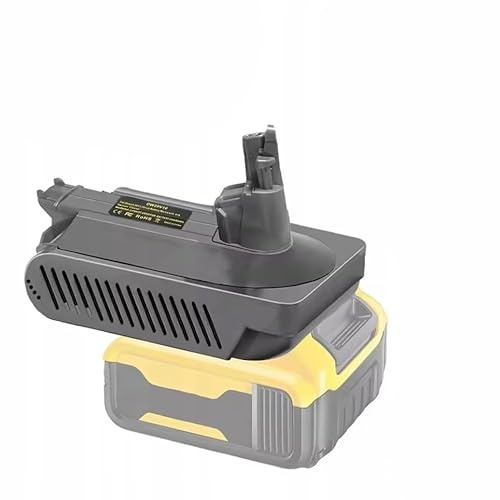 Rosfix Akkuadapter Kompatibel mit DeWalt 18V 20V Max 60V und Dyson V10