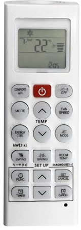 1 Control Remoto AKB74955604 Compatible con Aire Acondicionado AKB74955602, AKB74955603 y AKB74955605.