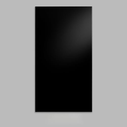 Daisy Dreams Black Marble Tile Stickers 60x30cm Thicken Wall Tiles Self Adhesive,Peel and Stick Waterproof Vinyl Marble Tiles for Living Room (10, Black)