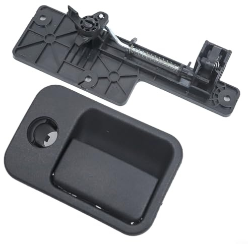 Emiif Serrure de compartiment à gants et poignée de boîte 1H6857147 pour Golf Mk3 et Vento 1991-1999