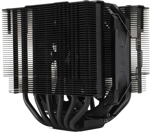 Thermalright TR Peerless Assassin 120 MINI Black CPU Kühler, 6 Heat Pipes AGHP Technologie, mit 120mm PWM Lüfter,1500RPM Geschwindigkeit,für AMD:AM4/AM5/Intel LGA 1851/1700/115X/1200/2011,PC Kühler