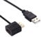 SM-PC®, 0,5m HDMI Stecker/Buchse auf USB Stecker build-in Adapterkabel (USB-Powered) #090