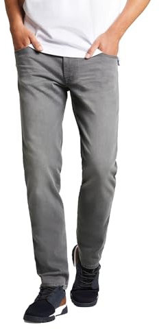 bugatti Herren Jeans Power Stretch Männer Slim Jeanshose Denim