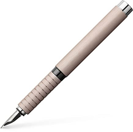 FABER-CASTELL 148422 - Füller Essentio, Feder EF, Aluminium Rose
