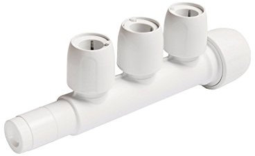 Hep2O 22mm x 15mm 3 Port Closed Manifold