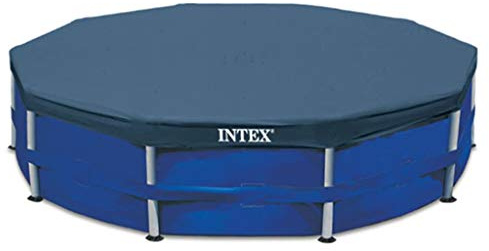 Intex Cobertor Piscina Circular Cubierta Redonda Lona Duradera Drenaje 305 cm