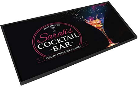 Tapis de bar personnalisé